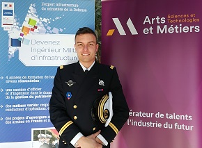 Maxime élève ingénieur militaire Arts et Métiers Angers