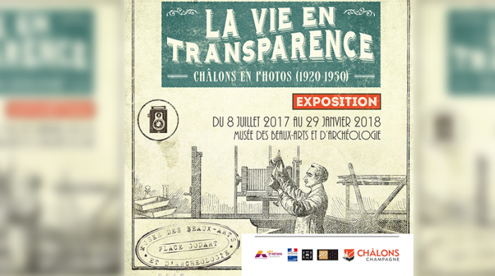 Affiche de l’exposition « La vie en transparence » 